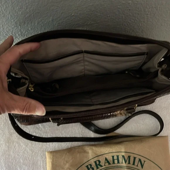 Vintage Pecan Brahmin Bag - Picture 3 of 5